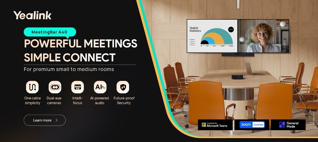   خرید ویدئو کنفرانس Yealink MeetingBar A40 |  گلیک